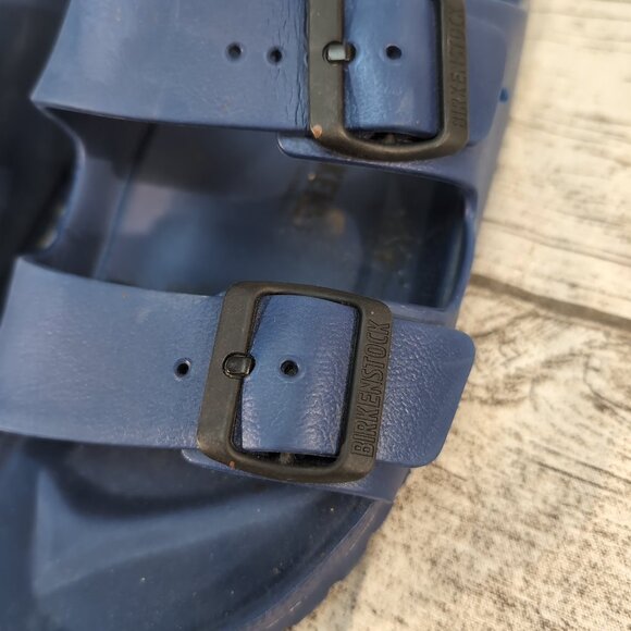 Birkenstock Arizona EVA Sandals Navy Blue Waterproof Slip-On – Unisex - Picture 2 of 8